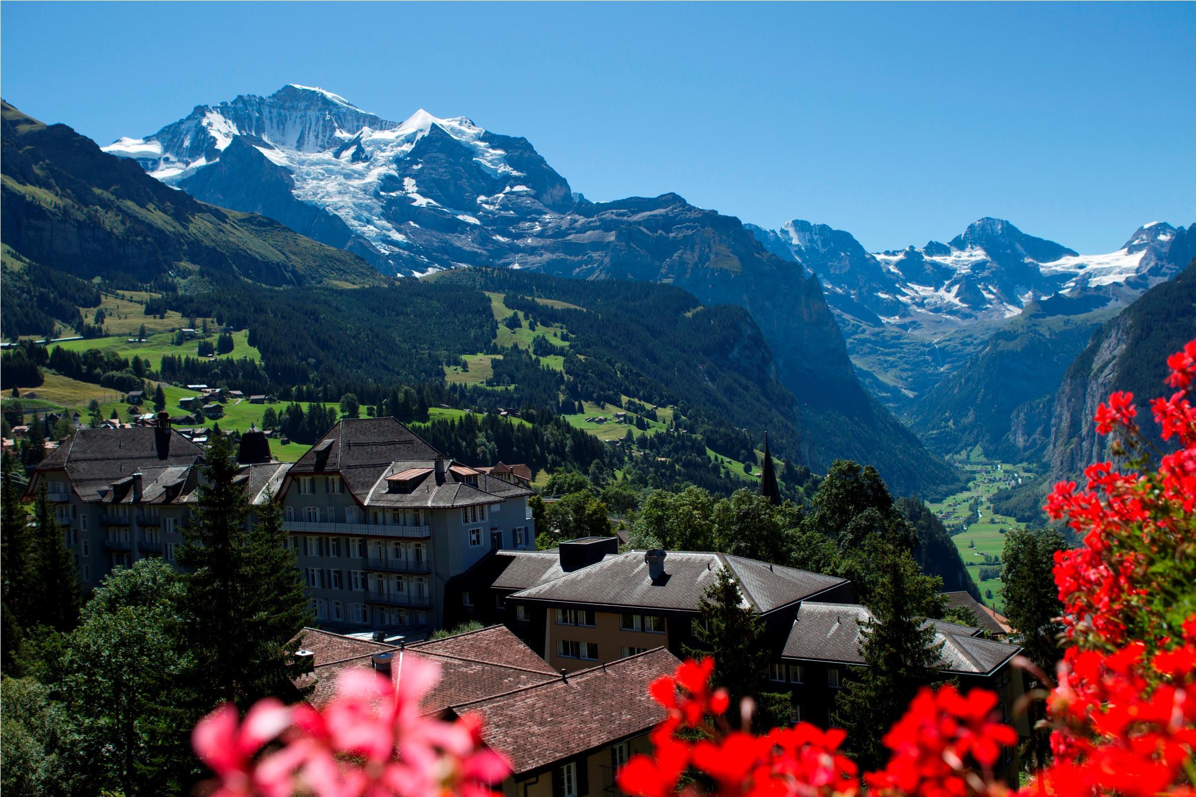 Grand Hotel Belvedere, A Beaumier Hotel Wengen Exterior photo