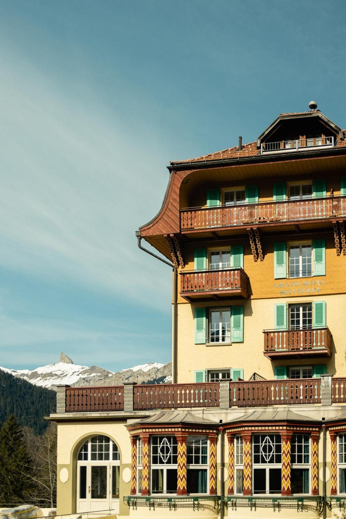 Grand Hotel Belvedere, A Beaumier Hotel Wengen Exterior photo